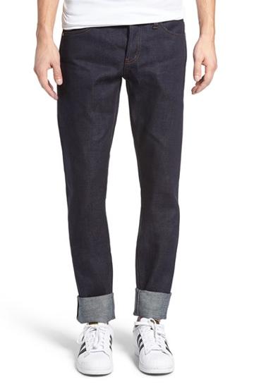 Men's The Unbranded Brand Ub121 Selvedge Skinny Fit Jeans