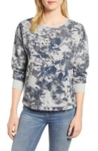 Women's Gibson Print Sweatshirt - Blue