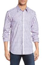 Men's Jeremy Argyle Fitted Check Tattersall Sport Shirt