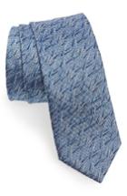 Men's Lanvin Brushstroke Silk Skinny Tie