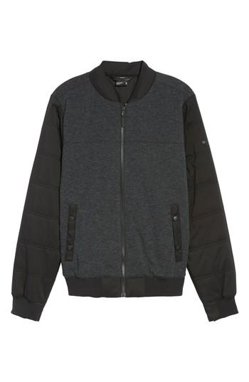 Men's The North Face Far Northern Hybrid Bomber Jacket, Size - Grey