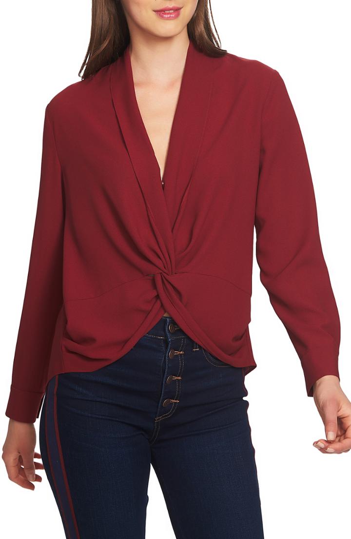 Women's 1.state Twist Front Blouse