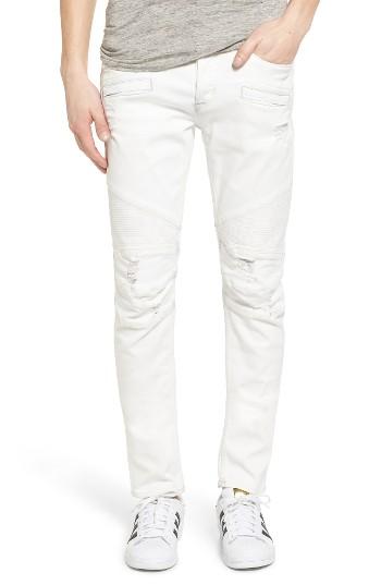 Men's Hudson Jeans Blinder Biker Skinny Fit Jeans - Grey