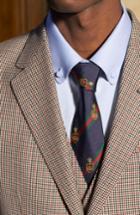 Men's Gucci Stripe Silk Tie, Size - Blue