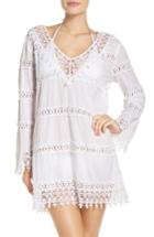 Women's Tory Burch Crochet Lace Cover-up Dress - White