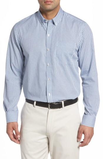 Men's Cutter & Buck Easton Check Non-iron Sport Shirt