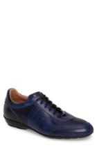 Men's Mezlan Redon Embossed Sneaker .5 M - Blue