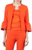 Women's Akris Punto Ruffle Cuff Jacket