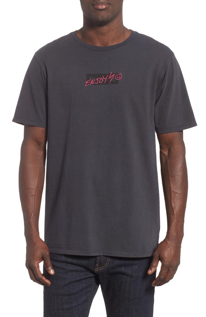 Men's Hurley Heavy Enjoy Graphic T-shirt - Grey