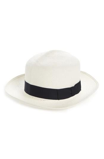 Men's Christy's Hats Folder Straw Panama Hat - Blue