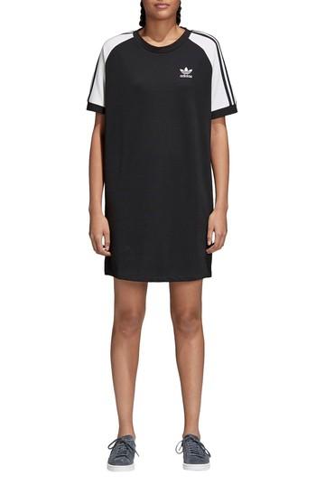 Women's Adidas Originals Raglan Sleeve Dress - Black