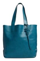 Frye Carson Leather Tote - Blue/green