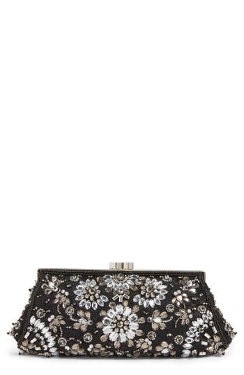 Nordstrom Crystal Embellished Clutch - Black