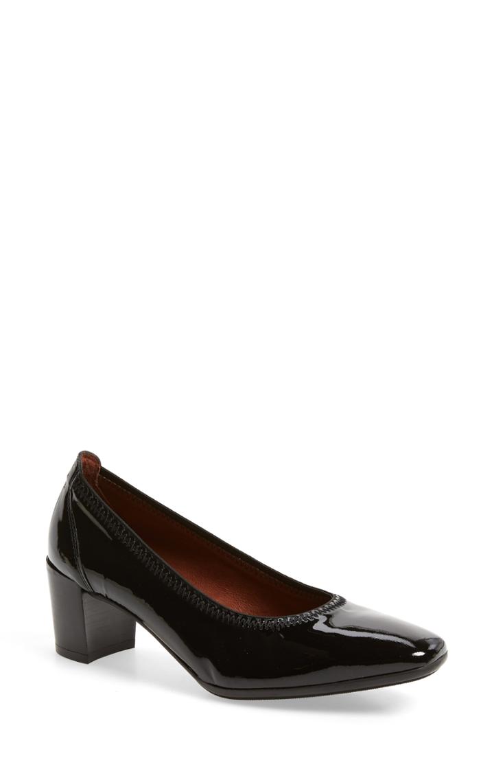 Women's Hispanitas Karis 5 Square Toe Pump .5us / 37eu - Black