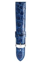 Women's Michele Croc Leather Watch Strap, 18mm
