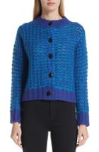 Women's Simon Miller Wool Blend Knit Cardigan - Blue