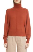 Women's Chloe Exposed Seam Cashmere Sweater - Orange