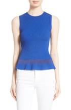 Women's Diane Von Furstenberg Knit Peplum Top