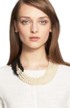 Women's St. John Collection Two-tone Faux Pearl Multistrand Necklace
