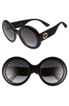 Women's Gucci 53mm Round Sunglasses -