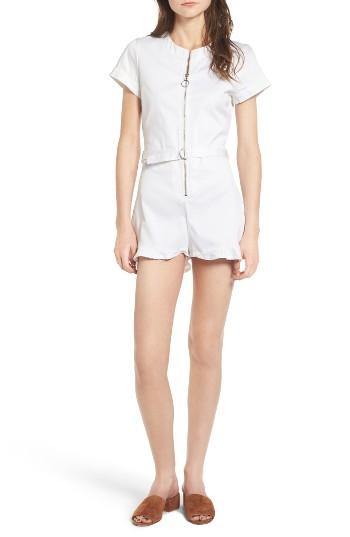 Women's Wildfox Doheny Front Zip Romper