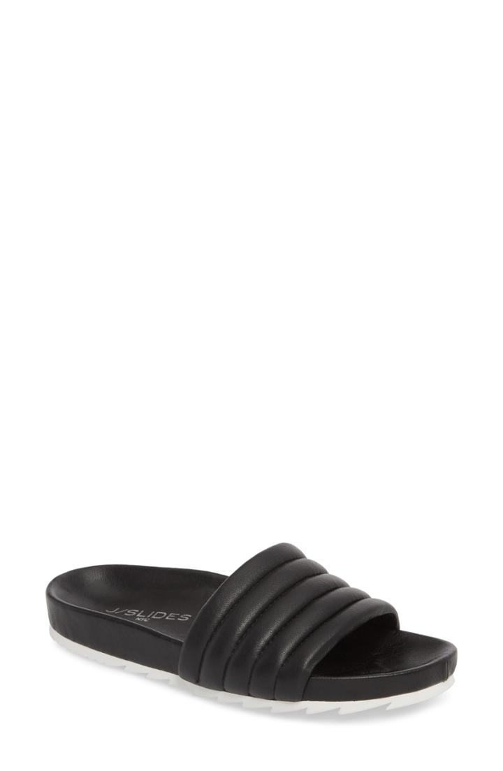 Women's Jslides Eppie Slide Sandal .5 M - Black
