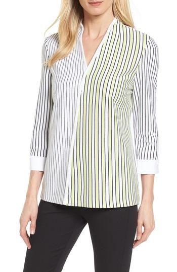 Women's Ming Wang Crossover Tunic - Green