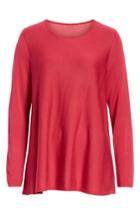 Women's Eileen Fisher Tencel Lyocell & Silk Sweater - Red