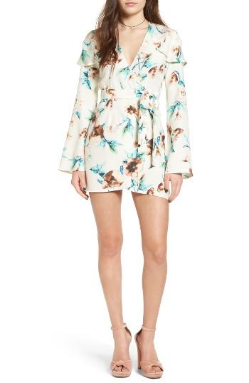 Women's Stone Cold Fox Giselle Silk Wrap Dress
