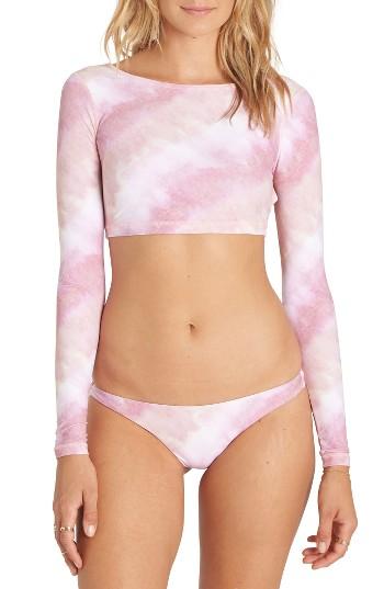 Women's Billabong Today's Vibe Crop Rashguard