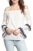 Women's Bailey 44 Phlox Eyelet Off The Shoulder Top - White