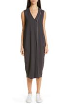 Women's Fabiana Filippi Crepe Dress Us / 40 It - Grey