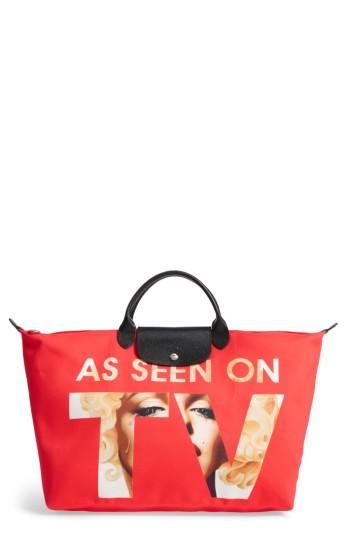 Longchamp X Jeremy Scott As Seen On Tv Tote - Red