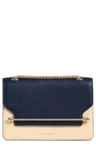 Strathberry Bicolor East/west Leather Crossbody Bag - Blue