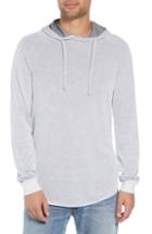 Men's The Rail Thermal Knit Raglan Hoodie - Grey