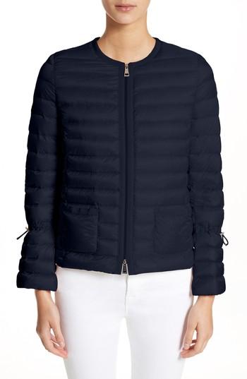 Women's Moncler Almandin Quilted Puffer Jacket - Blue