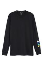 Men's Nike Sb Dry Gfx Long Sleeve T-shirt - Black