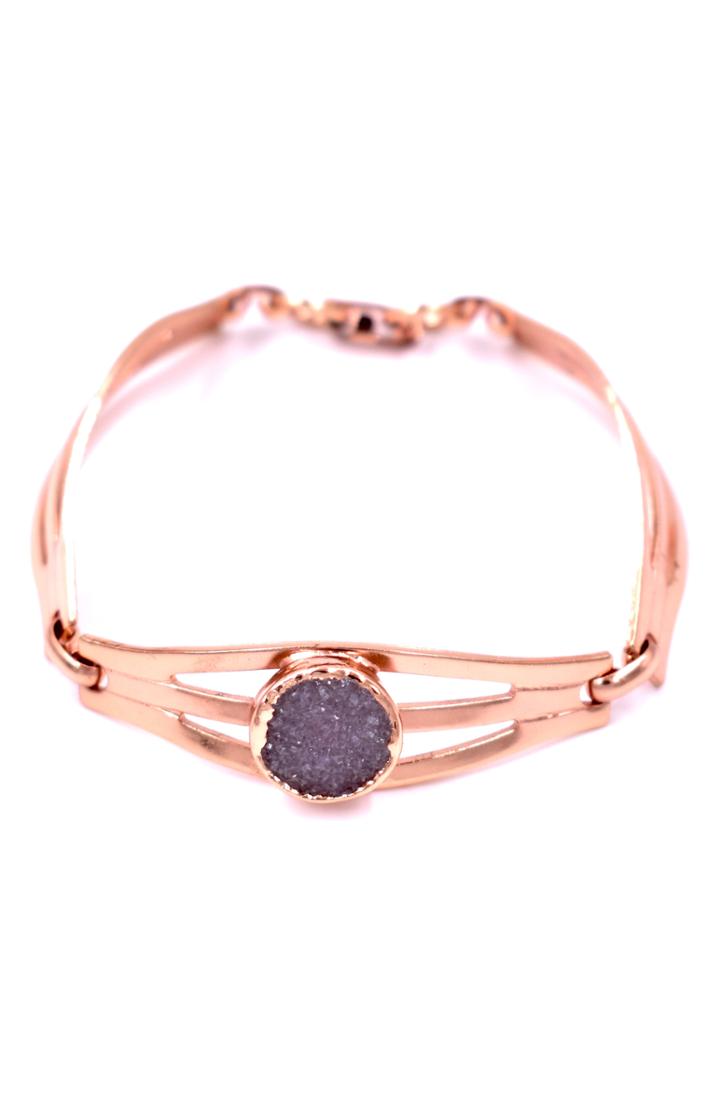 Women's Lux Divine Drusy Cuff Bracelet