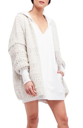Women's Free People Saturday Morning Cardigan /small - Ivory