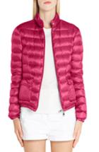 Women's Moncler Lans Water Resistant Quilted Down Jacket - Purple