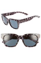 Women's Smith 'comstock' 52mm Rectangular Sunglasses - Chocolate Tortoise