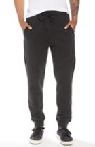 Men's Hudson Slim Fit French Terry Jogger Pants - Black