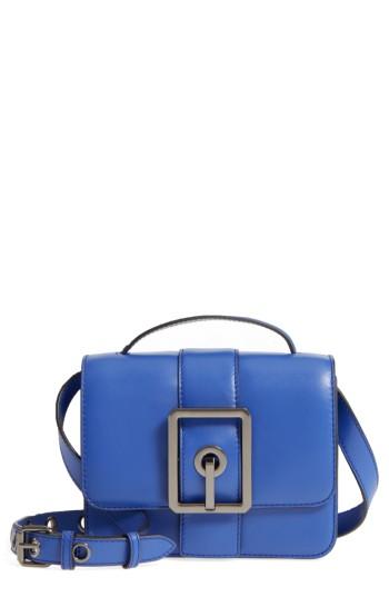 Rebecca Minkoff Small Hook Up Leather Top Handle Satchel - Purple