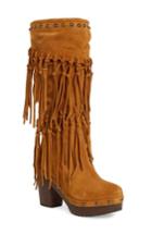 Women's Ariat Music Row Fringe Boot .5 M - Brown