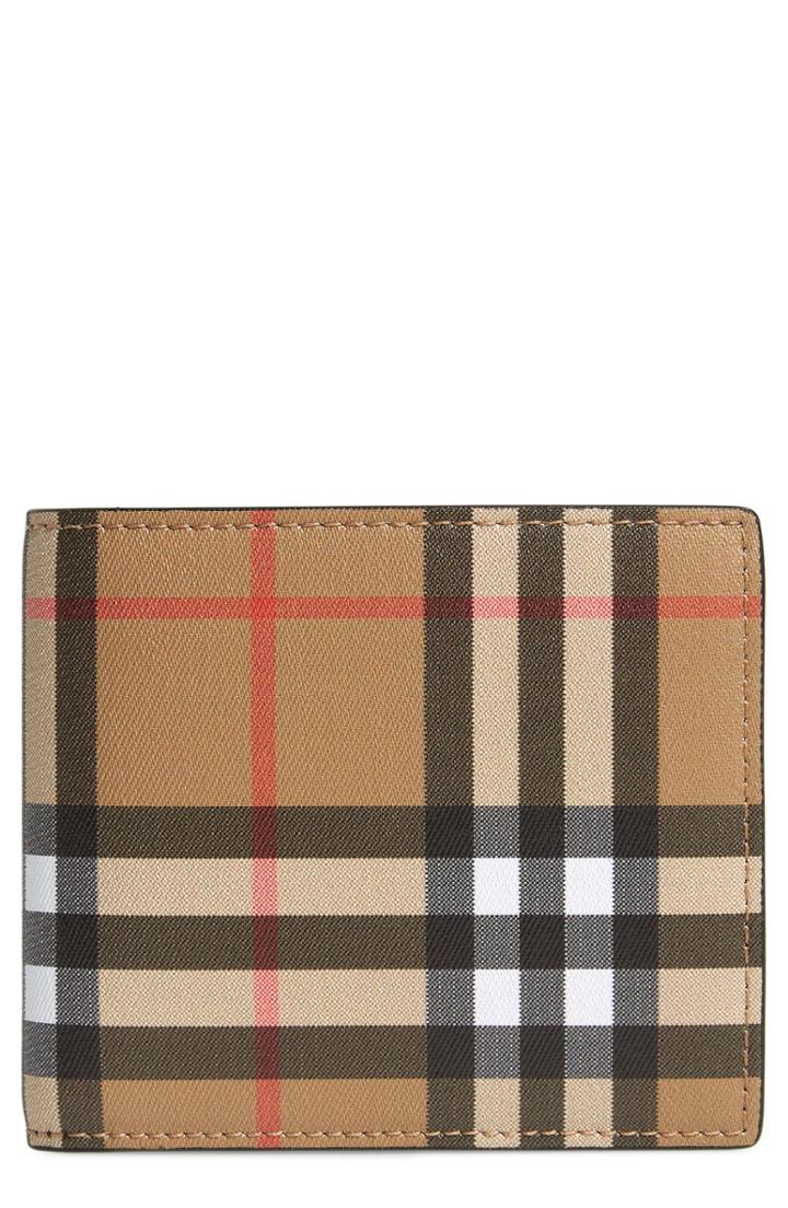 Men's Burberry Horseferry Leather Wallet -