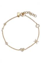Women's Ef Collection Diamond Sweetheart Charm Bracelet