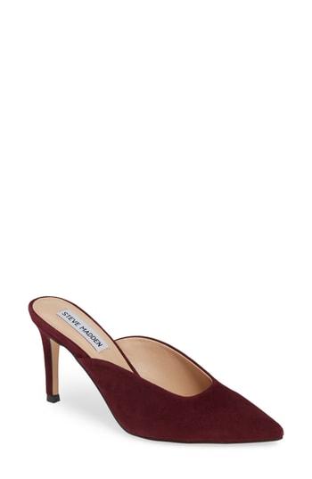 Women's Steve Madden Lainie Pump M - Burgundy
