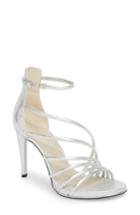 Women's Kenneth Cole New York Barletta Asymmetrical Strappy Sandal M - Metallic