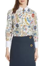 Women's Tory Burch Brigitte Blouse - Ivory