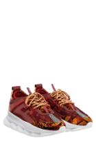 Men's Versace Chain Reaction Sneaker Us / 41eu - Burgundy